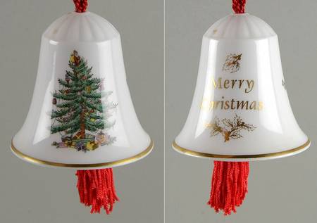 Christmas Tree Tassel Bells Fourth In The Series - Fluted - Boxed
