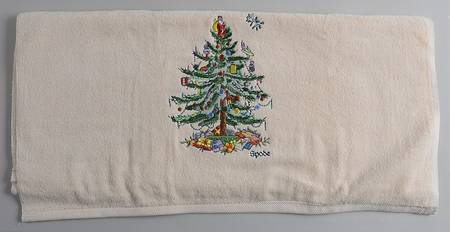 Christmas Tree Bath Towel
