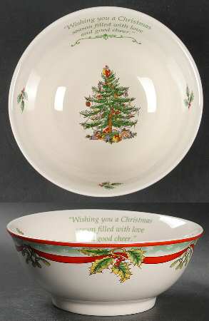 Christmas Tree 2009 Annual 6" Revere Candy Bowl