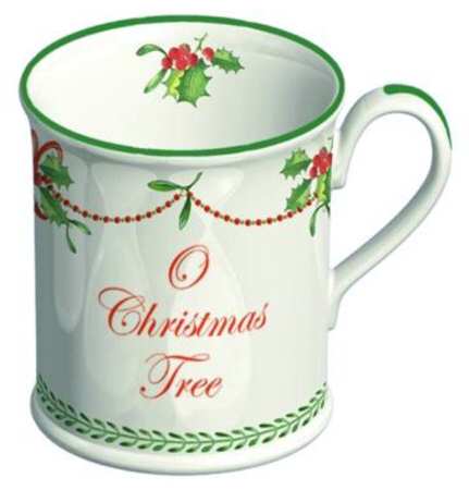 Christmas Tree Collector Mug in Tin