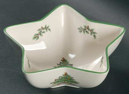 Christmas Tree Star Shaped Bowl