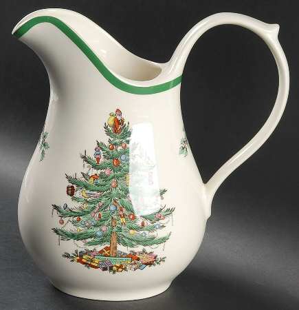 Christmas Tree 48 Oz Pitcher