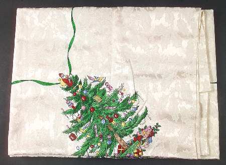 Christmas Tree 60" X 102" Oblong Tablecloth