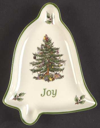 Christmas Tree 5" Bell Shaped Tray