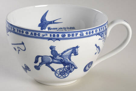 Edwardian Child Collection Blue Jumbo Cup