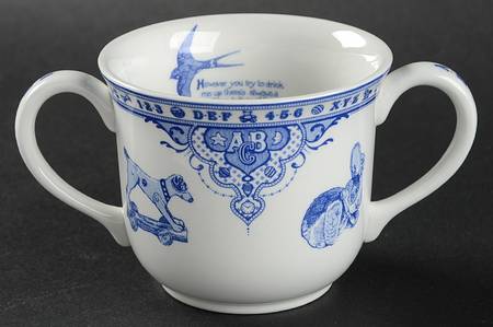 Edwardian Child Collection Blue 2 Handled Mug
