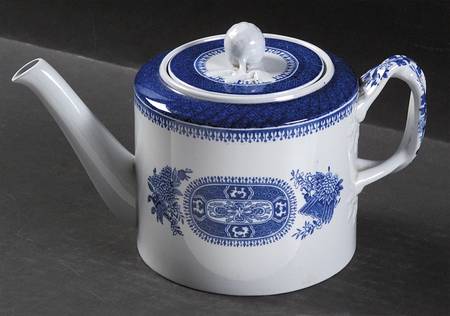Fitzhugh Blue Mini Teapot & Lid