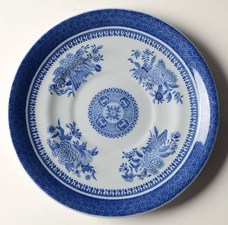 Fitzhugh Blue Saucer for Cream Soup Bowl
