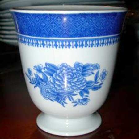 Fitzhugh Blue Single Egg Cup