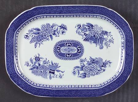 Fitzhugh Blue Relish/Gravy Underplate
