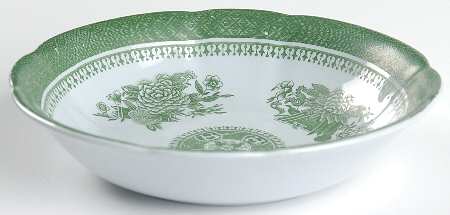 Fitzhugh Green Coupe Cereal Bowl