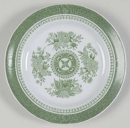 Fitzhugh Green Bread & Butter Plate