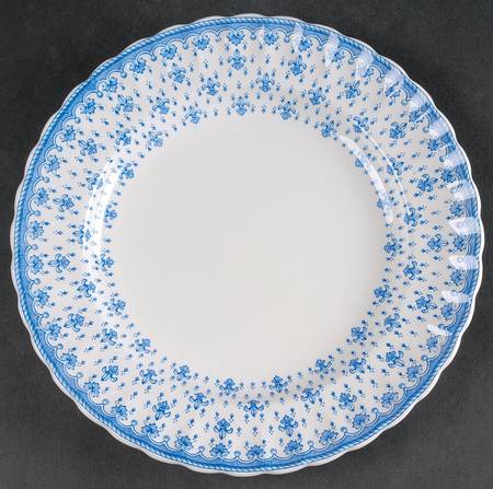 Fleur de Lys Blue (Earthenware, No Trim) by Spode