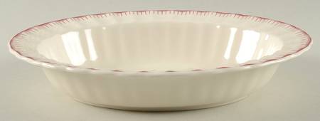 French Flowers 10" Oval Vegetable Bowl by Spode
