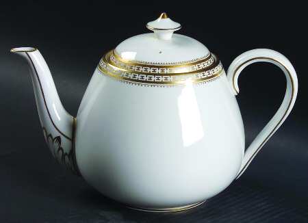 Golden Bracelet Teapot & Lid by Spode