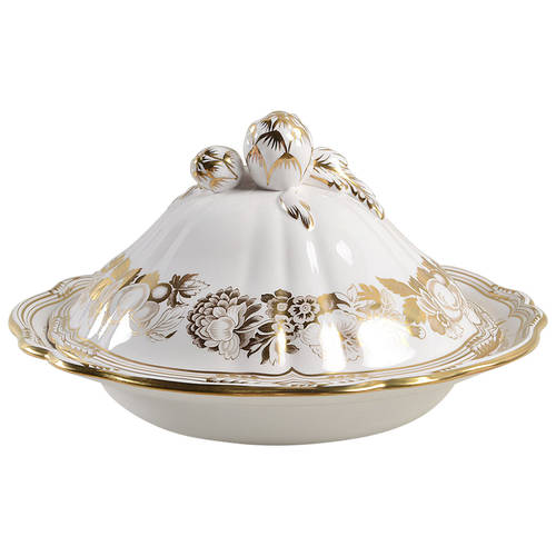 Golden Valley Round Covered Vegetable by Spode