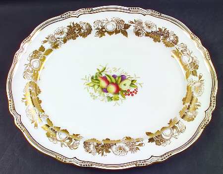 Golden Valley 17" Oval Serving Platter by Spode
