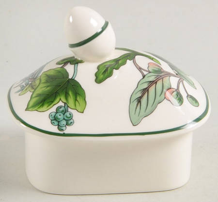 Green Garland Lid for Coffee Pot