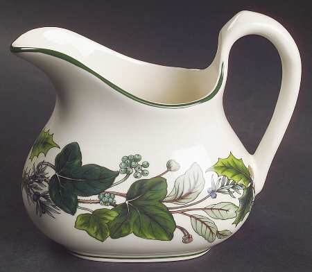 Green Garland Creamer