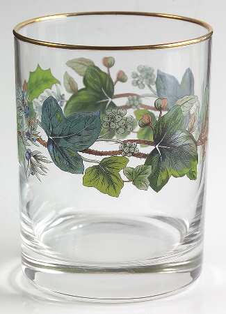Green Garland 10 Oz Glassware Double Old Fashioned