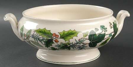 Green Garland Round Vegetable No Lid