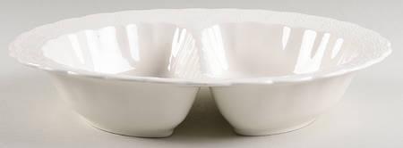 Jewel 11" Oval Divided Vegetable Bowl