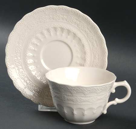 Jewel Flat Cup & Saucer Set by Spode