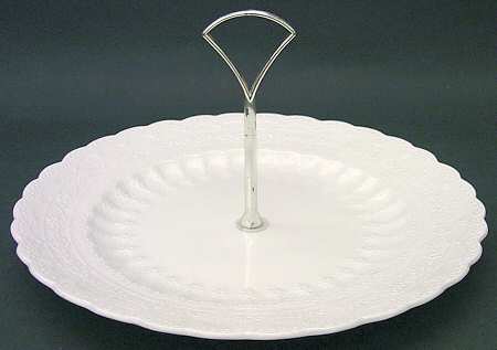 Jewel Round Serving Plate with Handle (DP)