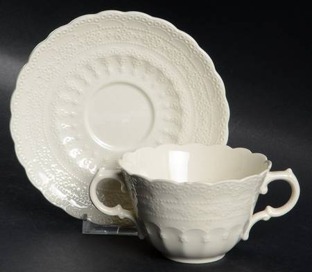 Jewel Flat Bouillon Cup & Saucer