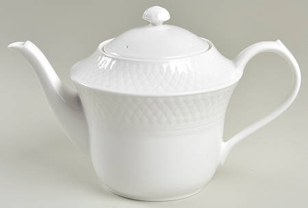 Mansard (Bone) Teapot & Lid by Spode