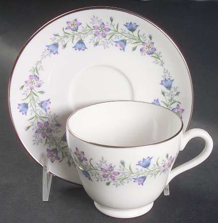 Maytime Footed Cup & Saucer Set by Spode
