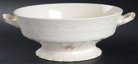 Moss Rose (Jewel Shape) Round Vegetable No Lid by Spode