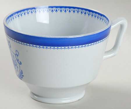 Newburyport Blue (No Gold Trim) London Shape Footed Cup