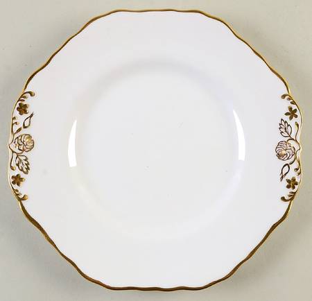 Nordic (Gold Trim) Cake Plate by Spode