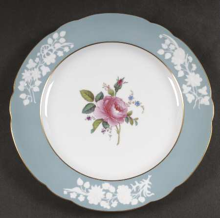 Old Colony Rose Dinner Plate by Spode