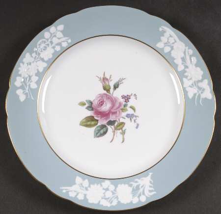 Old Colony Rose Dinner Plate by Spode