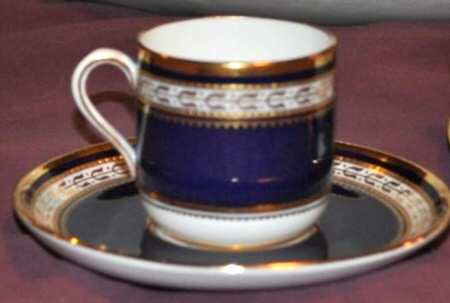 R3717 Flat Demitasse Cup & Saucer Set