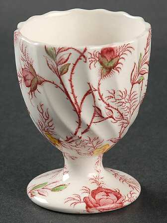 Rosebud Chintz (2-8401, Pink Vine) Single Egg Cup