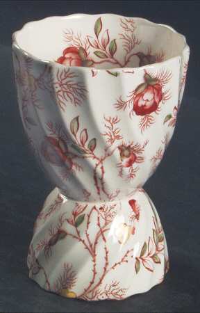 Rosebud Chintz (2-8401, Pink Vine) Double Egg Cup