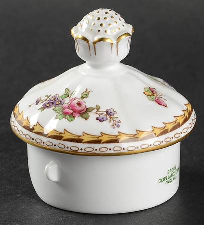 Rockingham (White Or Cream Body, Gold) Lid for Hot Water Jug by Spode