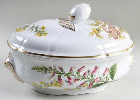 Stafford Flowers 1 Qt Oval Oven To Table Covered Casserole