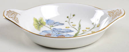 Stafford Flowers 7" Oven To Table Eared Round Egg Dish