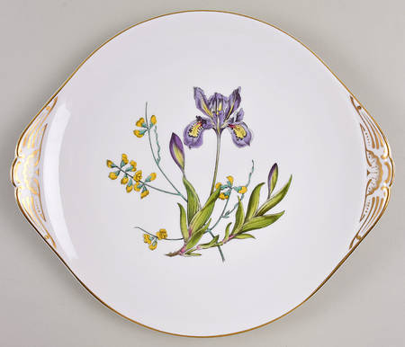 Stafford Flowers Handled Cake Plate by Spode