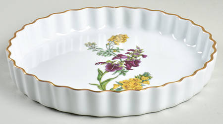 Stafford Flowers 9" Quiche Oven To Table
