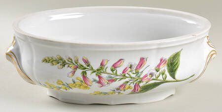 Stafford Flowers 2 Qt Oval Oven To Table Casserole No Lid by Spode
