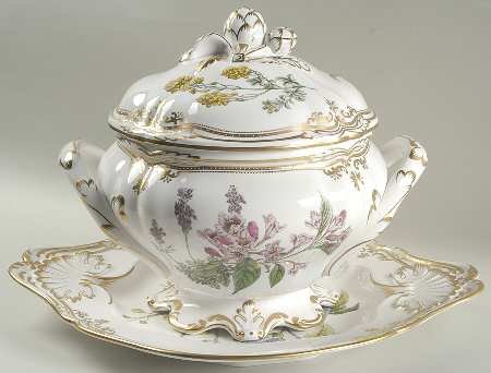 Stafford Flowers Tureen & Lid w/Underplate