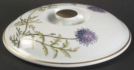 Stafford Flowers Lid for 2 Qt Round Oven-To-Table Casserole