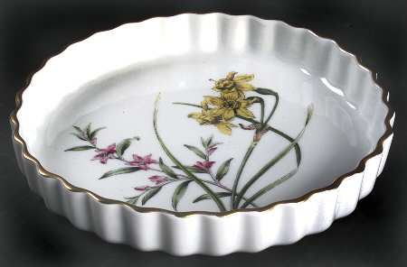 Stafford Flowers 7" Quiche Oven To Table