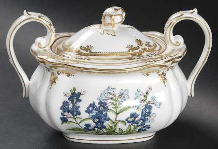 Stafford Flowers Sugar Bowl & Lid