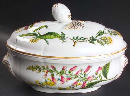 Stafford Flowers 2 Qt Oval Oven To Table Covered Casserole